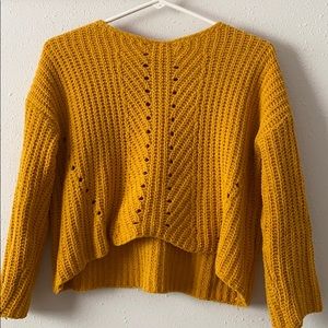 Art Class yellow sweater! :)